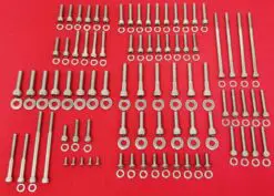 2006-2017 Dyna Polished Stainless Engine Allen Bolt Kit