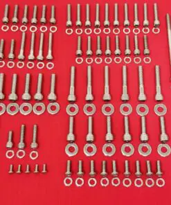 2006-2017 Dyna Polished Stainless Engine Allen Bolt Kit