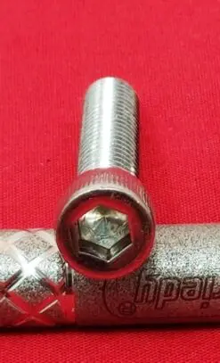 Alternative view of 1970 to Early 1984 FLH Shovelhead Polished Stainless Engine Allen Bolt Kit