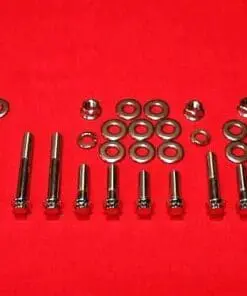 1991-1998 Dyna Polished Grade 8 ARP Stainless Engine Mount Bolt Kit