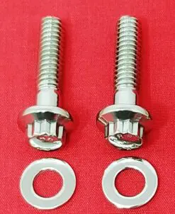 Harley Show Polished Grade 8 ARP Stainless Starter Cover and Mount Bolt Kit