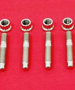 Polished Grade 8 ARP Stainless Harley Exhaust Stud Kit