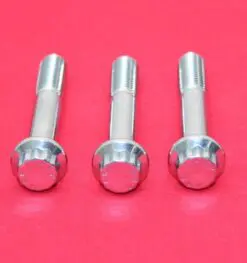 1999-2006 Touring Polished Grade 8 ARP Stainless Rear Brake Caliper Bolt Kit