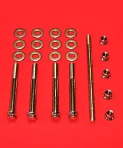 1996-1999 Harley FXR Dyna EVO Big Twin Polished Stainless Case Bolt/Stud Kit