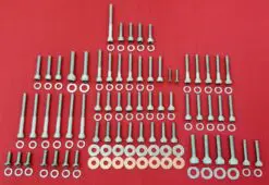 1987-90 FLT Touring-FXR EVO Polished Stainless Engine Allen Bolt Kit