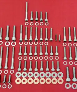 1991-98 FLT Touring-FXR EVO Polished Stainless Engine Allen Bolt Kit