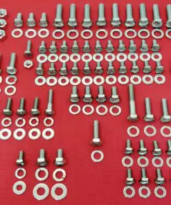 Jeep 1988-1994 6 Cylinder Stainless Steel Engine Allen Bolt Kit Set