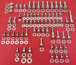 Jeep 1988-1994 6 Cylinder Stainless Steel Engine Hex Bolt Kit Set