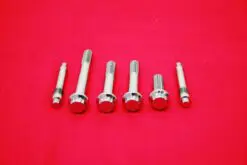 1991-2003 Sportster Polished Grade 8 ARP Stainless Complete Front Caliper Bolt Kit