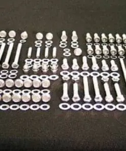 1955-1957 Ford Thunderbird T-Bird Y-Block Stainless Engine Hex Bolt Kit Set