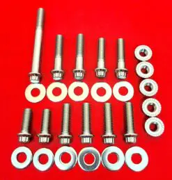 2008 FLH-FLT Touring Ultra Road King Street Glide Show Polished Grade 8 ARP Stainless Engine Mount Bolt Kit