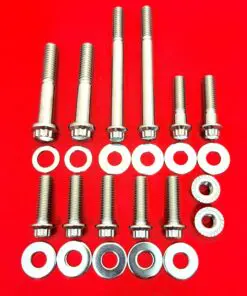 2009-2016 FLH-FLT Touring Ultra Road King Street Glide Polished Grade 8 ARP Stainless Engine Mount Bolt Kit