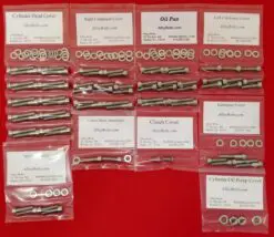 YAMAHA 1978-1982 XJ1100 XS1100 Polished Stainless Steel Engine Bolt Kit Set