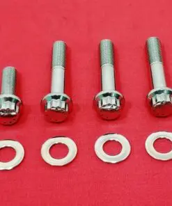 Honda 1985-86 ATC250R ARP 12pt High Strength Stainless Steel Foot Peg Bolt Kit