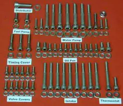 Chevy 2.8 Stainless Steel Allen Bolt Engine Kit