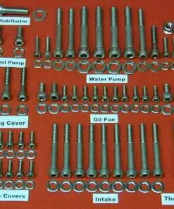 Chevy 2.8 Stainless Steel Allen Bolt Engine Kit