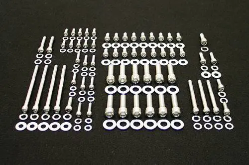 224 Pc Buick 455 Stainless Steel Allen Bolt Engine Kit