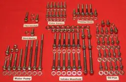 169 Pc 86-93 Ford 5.0 302 Grade 8 Stainless ARP Engine Kit