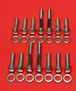 348-409 Grade 8 Stainless Stock Exhaust Kit