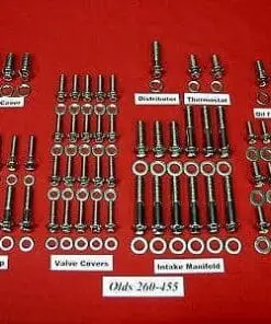 Olds Grade 8 Stainless ARP Engine Bolt Kit