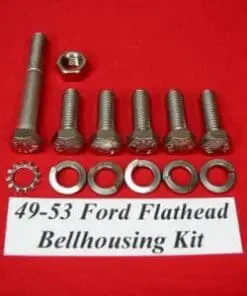 49-53 Ford Flathead Stainless Steel Bellhousing Kit