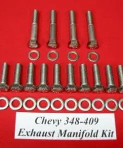 348 Stock Exhaust Manifold Hex Bolt Kit