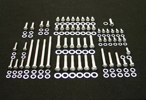 215 Pc Buick 350 Stainless Steel Hex Engine Bolt Kit