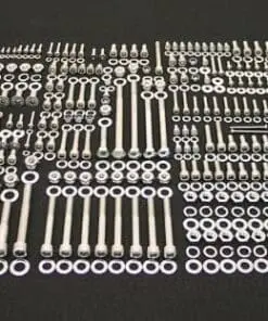 Honda TRX250R Polished Stainless ATV Bolt Kit
