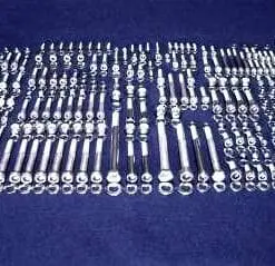 Suzuki LT250R Polished Stainless ATV Bolt Kit