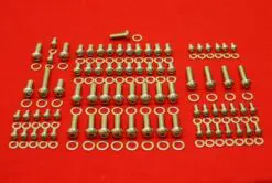 208 Pc Chevy 348-409 Polished Button Head Engine Kit
