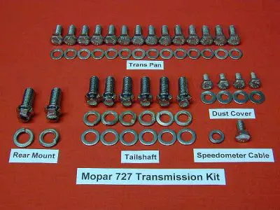 727 Torqueflight Trans Hex Bolt Kit