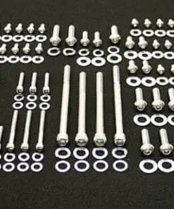 189 Pc AMC V-8 Polished Stainless Steel Button Engine Kit