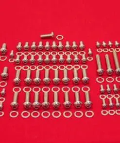 Big Block Chevy Polished Stainless Button Head Engine Bol