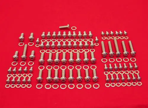 Big Block Chevy Polished Stainless Button Head Engine Bol