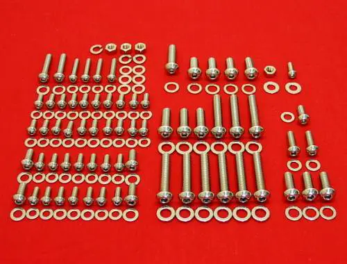 thumbnail image 2 of RESTO-BOLTS Stainless Steel Engine Bolt Kit For Oldsmobile 307, 350, 400, 403, 425, 455 2 of 5