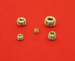 3/8 Stainless Hex Socket Tapered Pipe Plug
