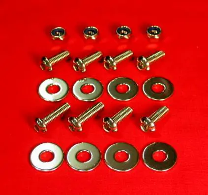 Polished Stainless Steel Banshee Rear Fender Bolt Kit