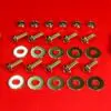 Polished Stainless Steel Banshee Front Fender Bolt Kit