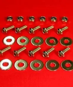 Polished Stainless Steel Banshee Front Fender Bolt Kit