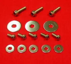 Polished Stainless Banshee Radiator Mount & Shroud Kit