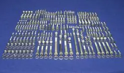 Yamaha 2004-13 YFZ450 Polished Stainless Steel Bolt Kit