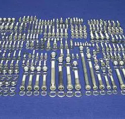 Yamaha 2004-13 YFZ450 Polished Stainless Steel Bolt Kit