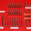1971-1976 Sportster Ironhead Polished Grade 8 Bolt Kit