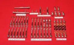 1991-2003 Sportster Show Polished Grade 8 Stainless Kit