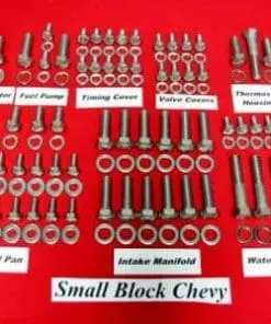 229 Pc 5.0L 305 - 5.7L 350 Non-EFI Hex Engine Bolt Kit