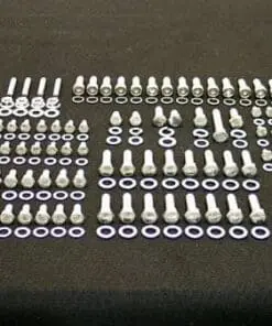 236 Pc Marine 7.4L 454 Stainless Steel Hex Head Engine Kit