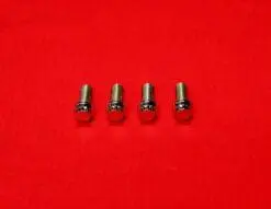 Harley Grd 8 Polished Starter Cover and Mount Bolts