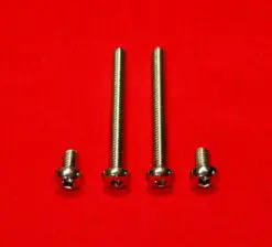 2006 & Up Dynas Show Polished Buttonhead Rear Fender Support Kit