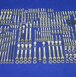 Yamaha YFM700 Raptor Polished Stainless ATV Bolt Kit