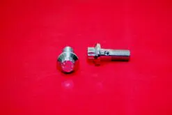 1984-2007 12 Point Polished Grade 8 Stainless Brake Banjo Bolts